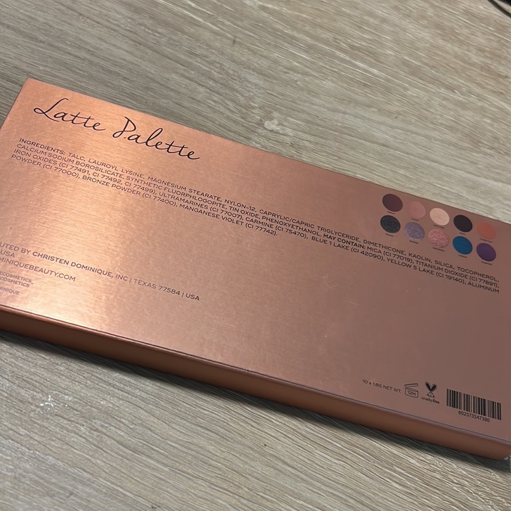 Dominique Cosmetics Latte Palette - Picture 5 of 5